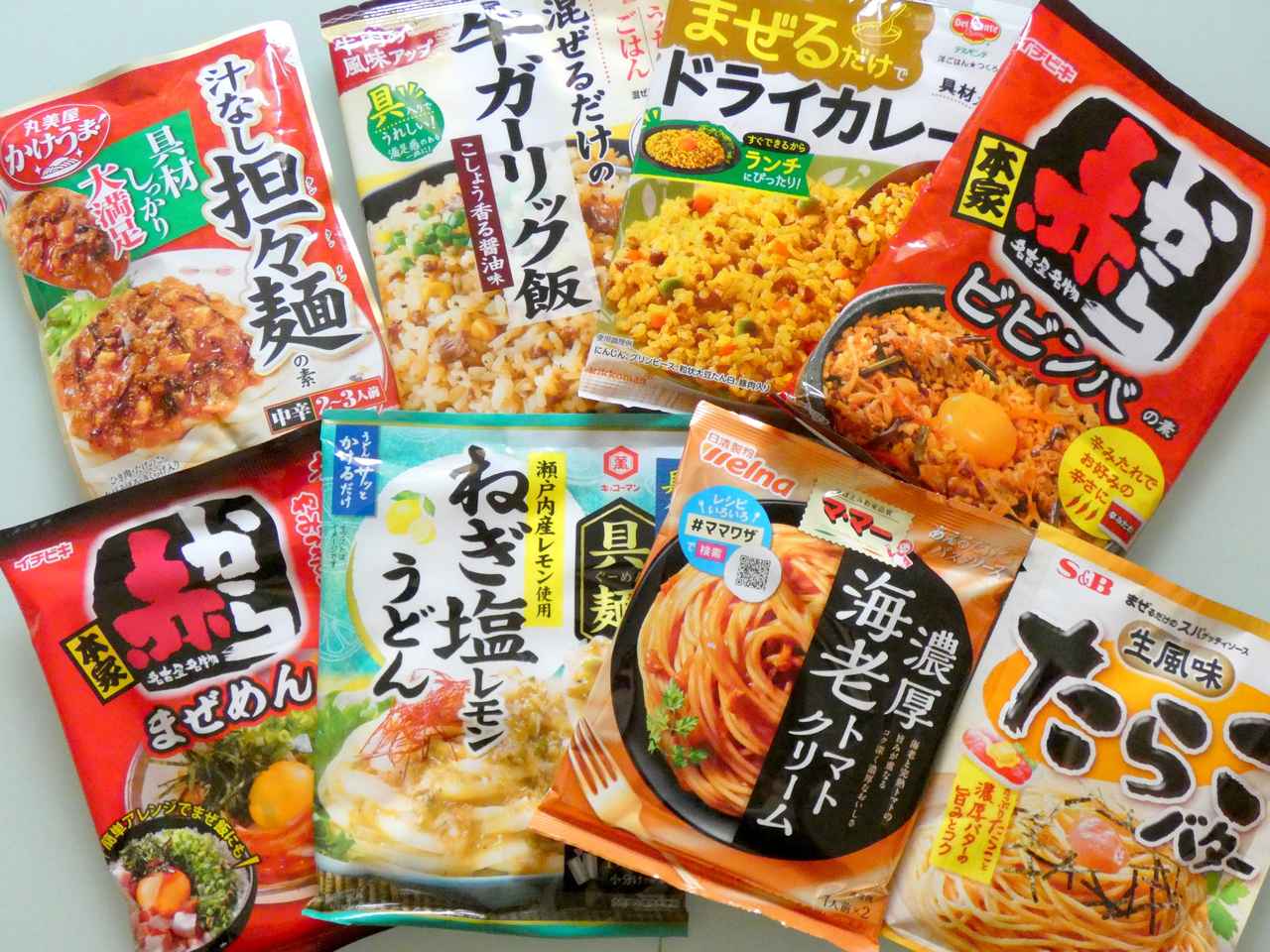 安い・簡単・おいしい！キャンプ飯に最適なまぜご飯の素＆まぜ麺の素をピックアップ