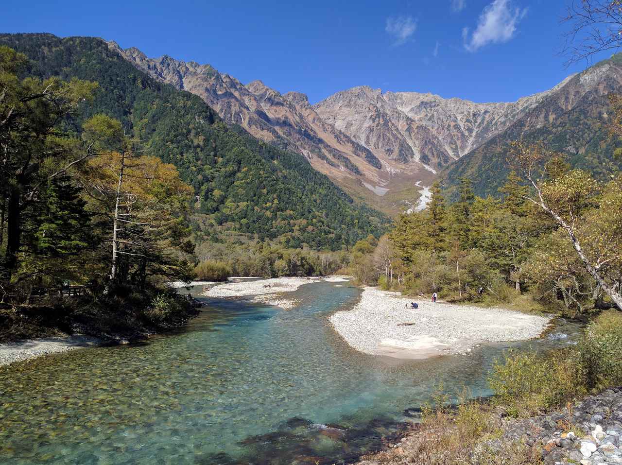 【上高場】長野県上高地登山＆ウォーキングコース！　 山岳キャンプ場も紹介　 紅葉＆澄んだ水＆山々の大パノラマを満喫！