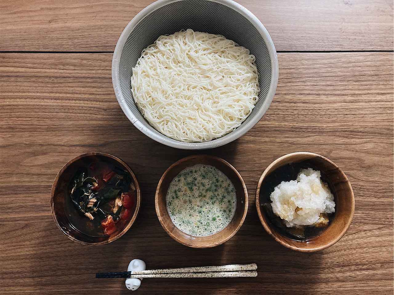 【そうめんアレンジレシピ3選】夏にぴったり！簡単＆さっぱり食べられる「つけそうめん」