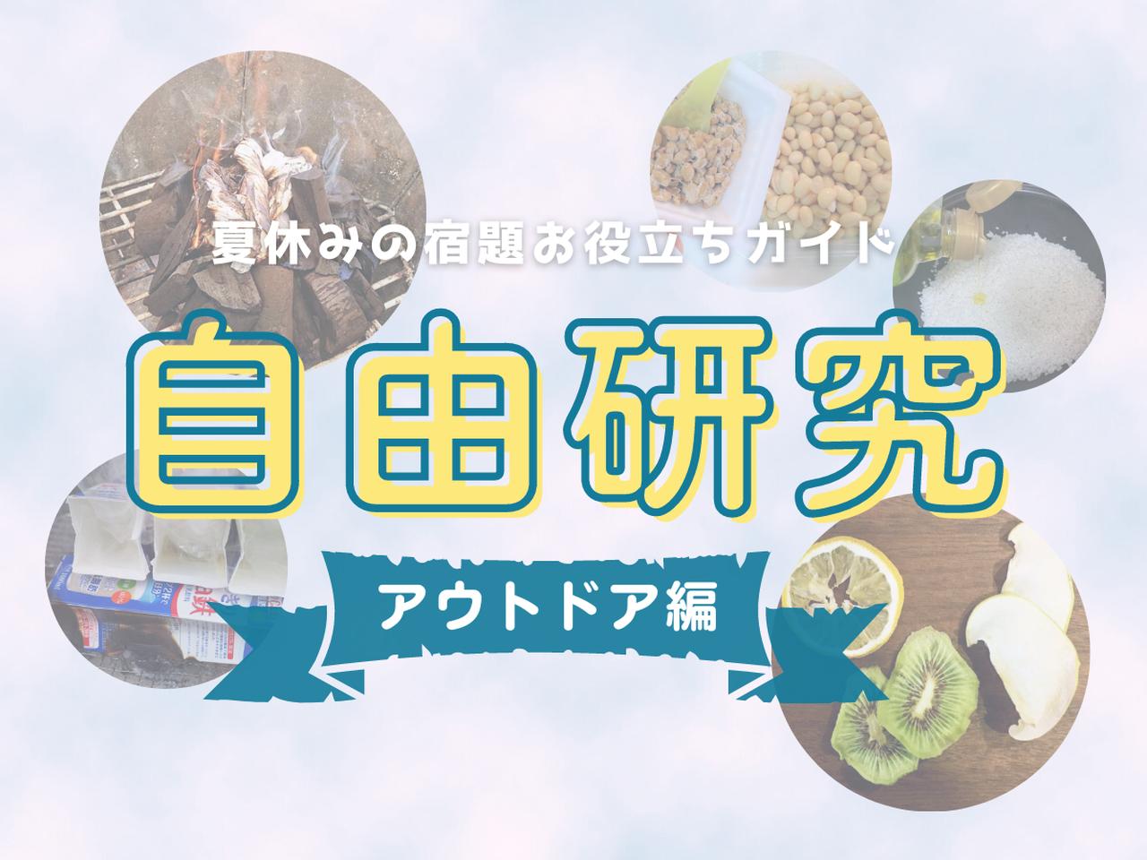 小学校の自由研究テーマ5選【アウトドア編】〜山やキャンプで遊んで学ぼう〜