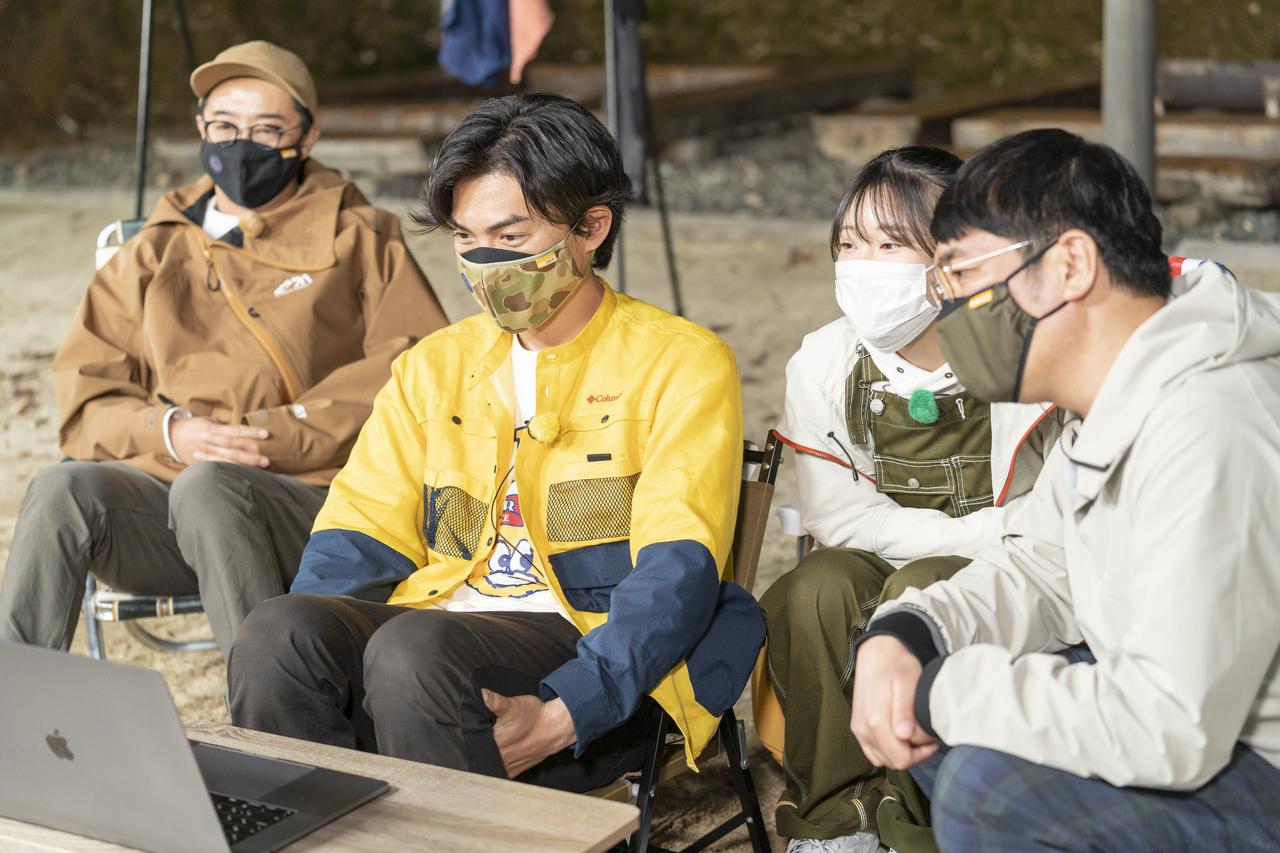 【番組ロケ密着】「おぎやはぎのハピキャン」〜たけだバーベキュー流 ～春のお気軽デイキャンプ（後編）炭火焼きに舌鼓〜新定番•薪クイズ…1日の思い出を動画編集して鑑賞