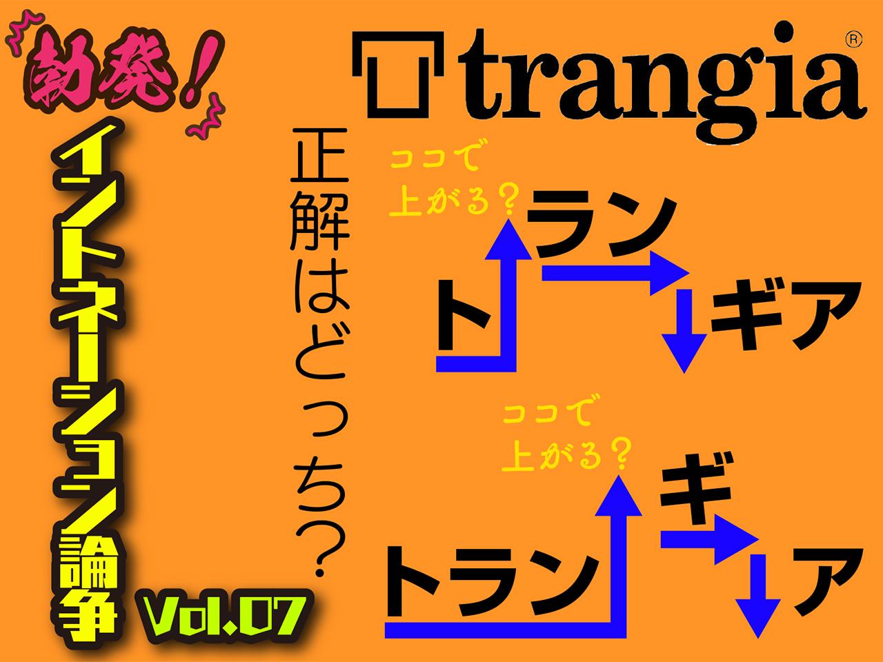 「トランギ↑ア」「トラ↑ンギア」どっちの呼び方が正しいの！？イントネーションの正解をメーカー担当者に聞いてみた⑦