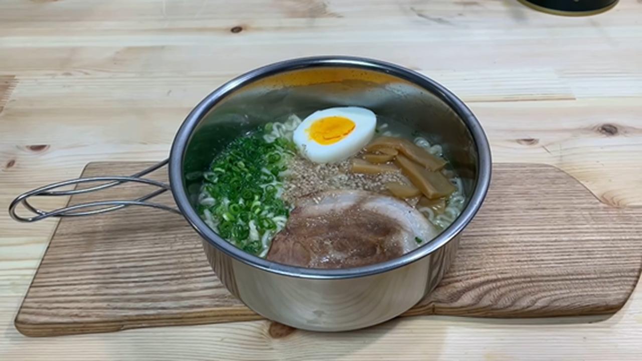 【100均キャンプ】ラーメンクッカーとして使える！220円のステンレス鍋（キャンドゥ）を徹底レビュー