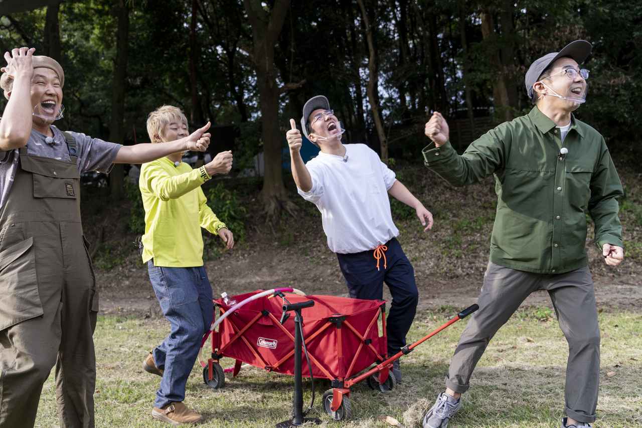 【番組ロケ密着】「おぎやはぎのハピキャン」金子貴俊さん流ファミリーキャンプ［中編］　インスタ映えフルーツジュース＆巨大シャボン玉作り！