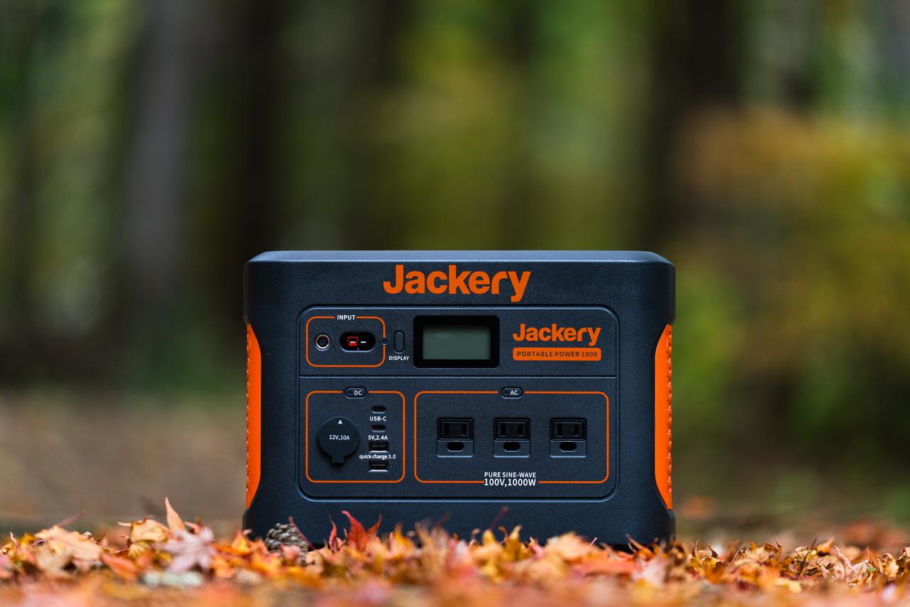 Jackery（ジャクリ）「ポータブル電源1000」とキャンプへ行こう！　大容量ポータブル電源をキャンプで実際に使ってレビュー