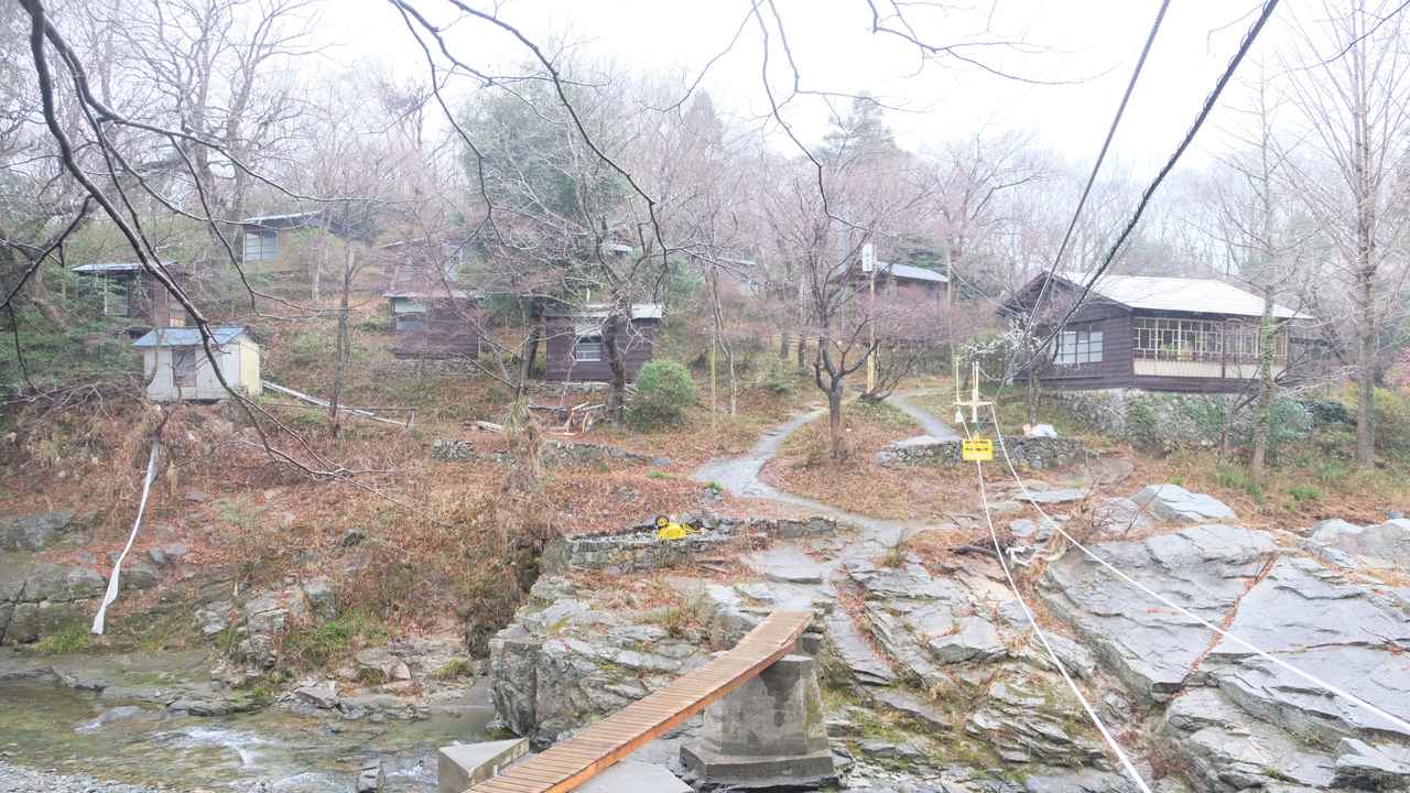 嵐山渓谷月川荘キャンプ場で渓谷絶景キャンプ　おぎやはぎのハピキャンロケ地を訪ねよう！