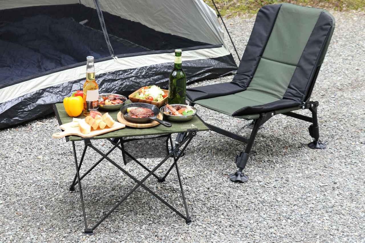 【注目リリース】OUTDOOR MAN（アウトドアマン）から持ち運び簡単なテーブル 「HANGING CHAIN TABLE」 が登場