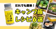 【悪魔的調味料】GOEN『ニンニク正油粉』がウマすぎた！超簡単キャンプ飯レシピ6連発