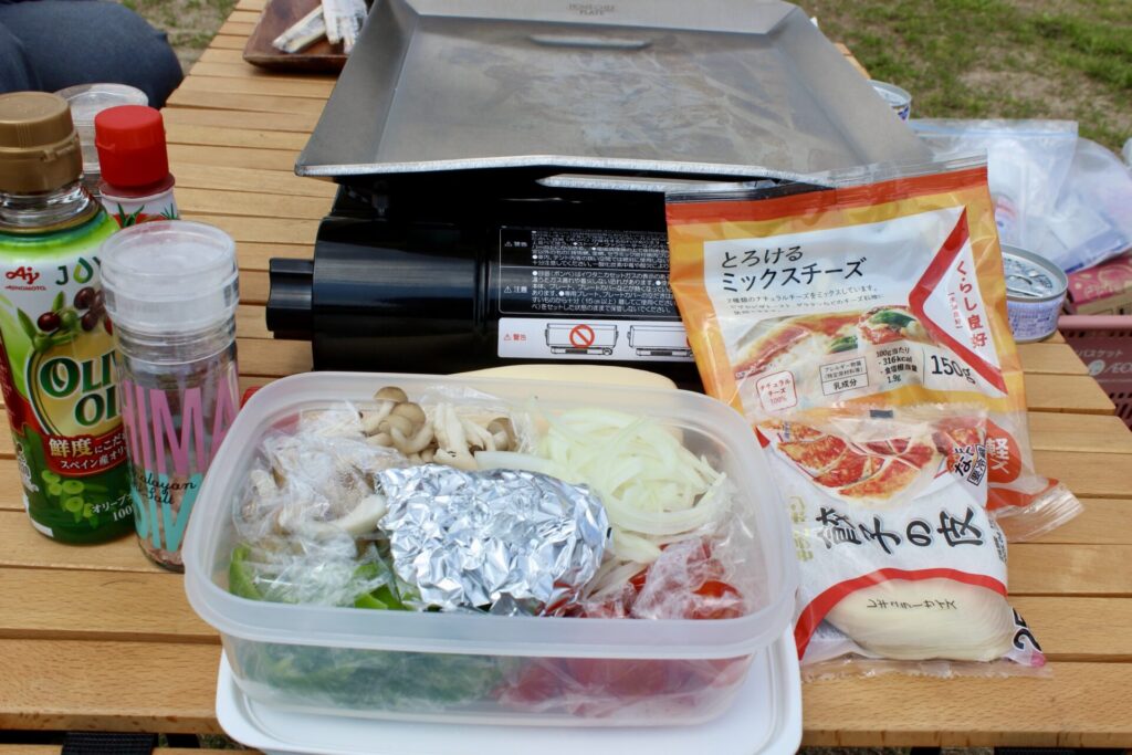 ピザの材料