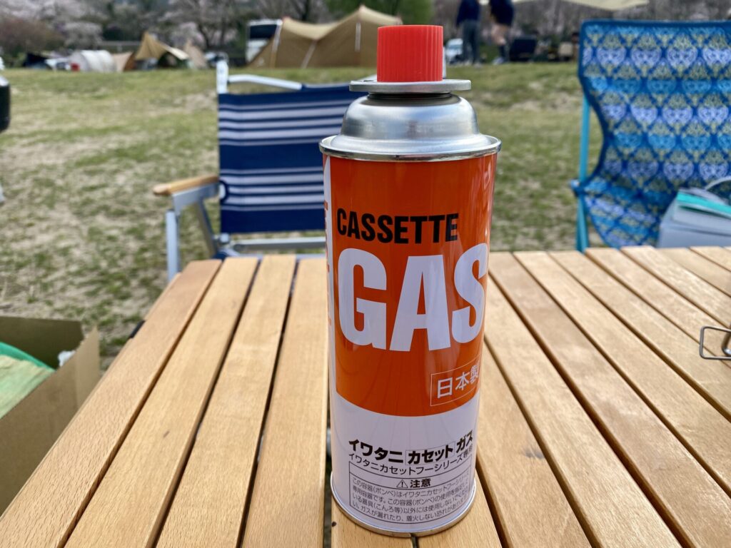 イワタニのカセットガス、CB缶