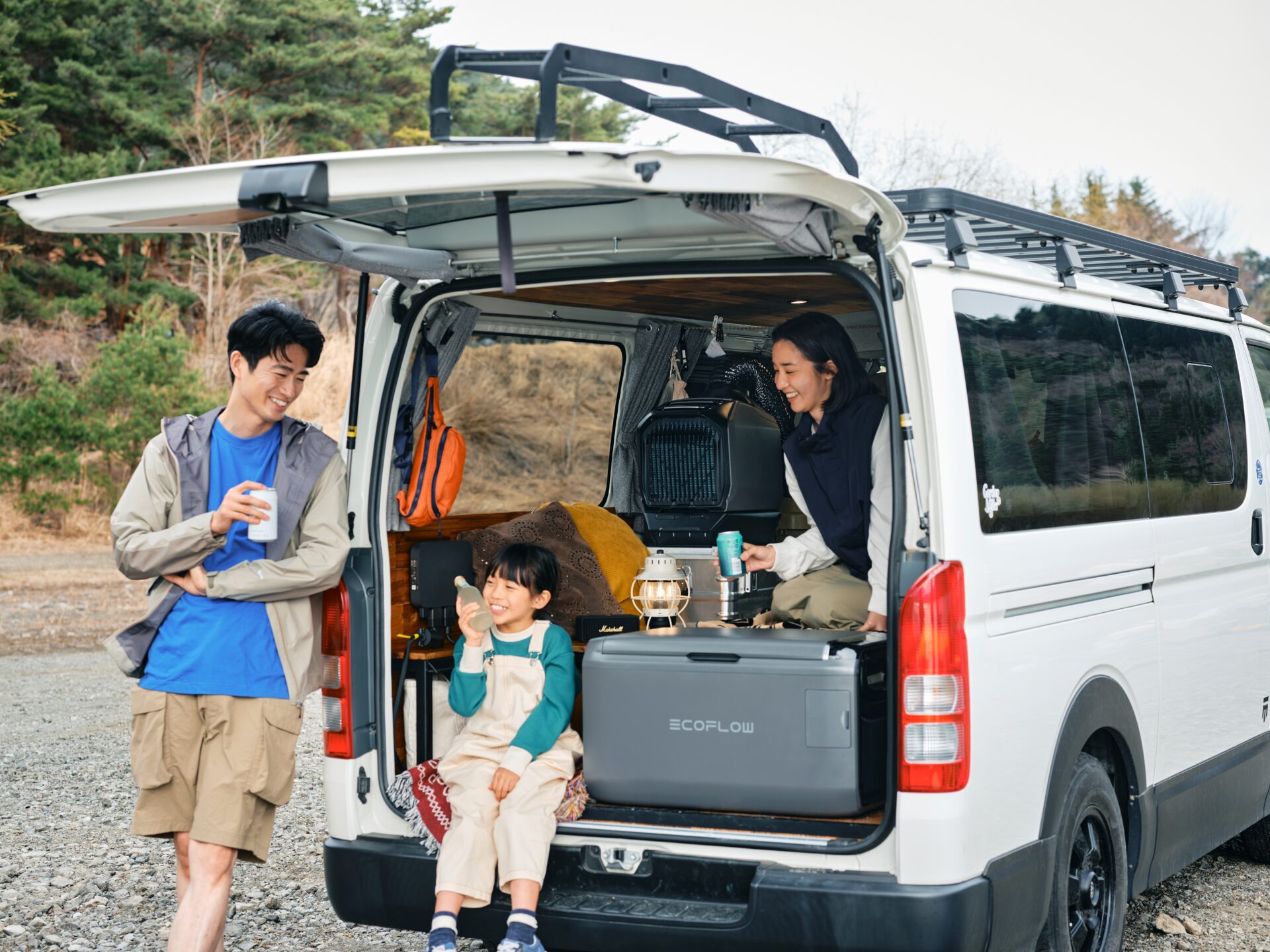 【EcoFlow】アウトドアや車中泊を“より快適に”する新製品『WAVE3』＆『GLACIER Classic』を発表！
