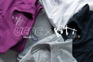 サンゾー工務店新ブランド『UCDC』と『koti BEAUTY&YOUTH』がコラボ！アップサイクル発想のTシャツが誕生
