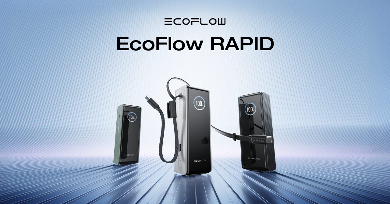パワフルな自由を、どこへでも！EcoFlowがあらゆる生活シーンにフィットするモバイル充電ソリューション『RAPIDシリーズ』を発表！