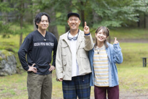 山下・ナダル・福留がやっちゃってる～！？「軽井沢アウトドア旅」【ハピキャン特別編・ロケ密着】
