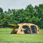 【宴会幕に最適!】HILLS FIELDから大空間ツールームテント『OVAL TENT(オーバルテント)』が登場!