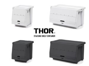 部屋に馴染む新色が登場!人気の『THOR STACKING SHELF CONTAINER』がインテリア利用の幅を拡大!