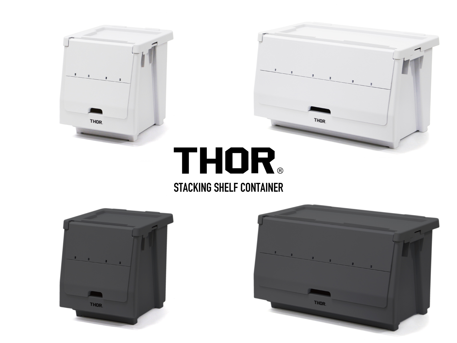 部屋に馴染む新色が登場!人気の『THOR STACKING SHELF CONTAINER』がインテリア利用の幅を拡大!
