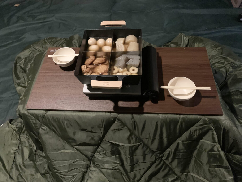 ソロキャンパー歓喜】電源なしで足元ぽかぽか！アルペンアウトドアーズ