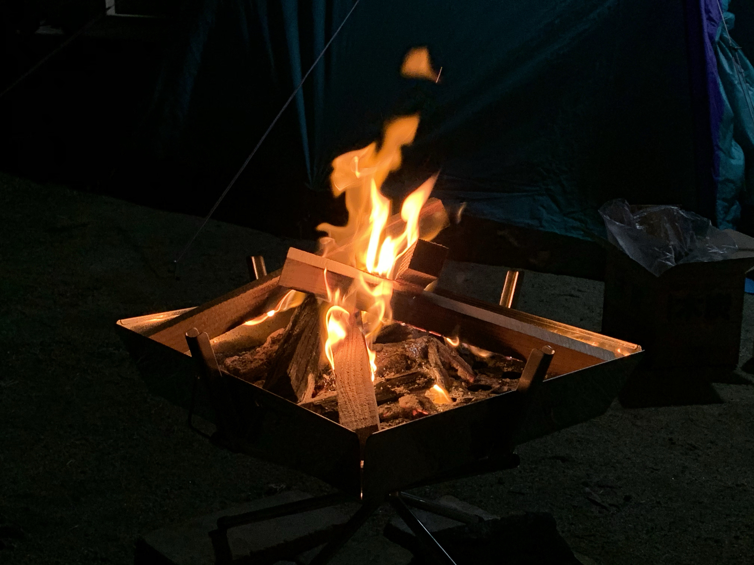 焚き火