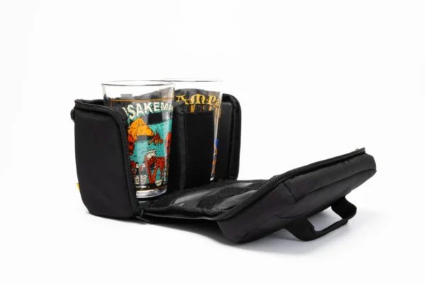 ヒルズフィールドのパイントグラス専用のオリジナルグラスケース(別売:7,700円)