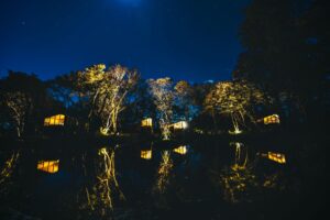 Earthboat最大規模の拠点が那須に誕生!全19棟のサウナ付きアウトドアホテル『Earthboat Nasu』が予約を開始!