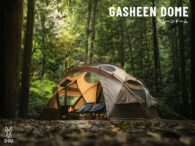 DODの新作「ガシーンドーム」で全天候を制覇。薪ストーブからお座敷まで、合体ギミックで楽しむ！
