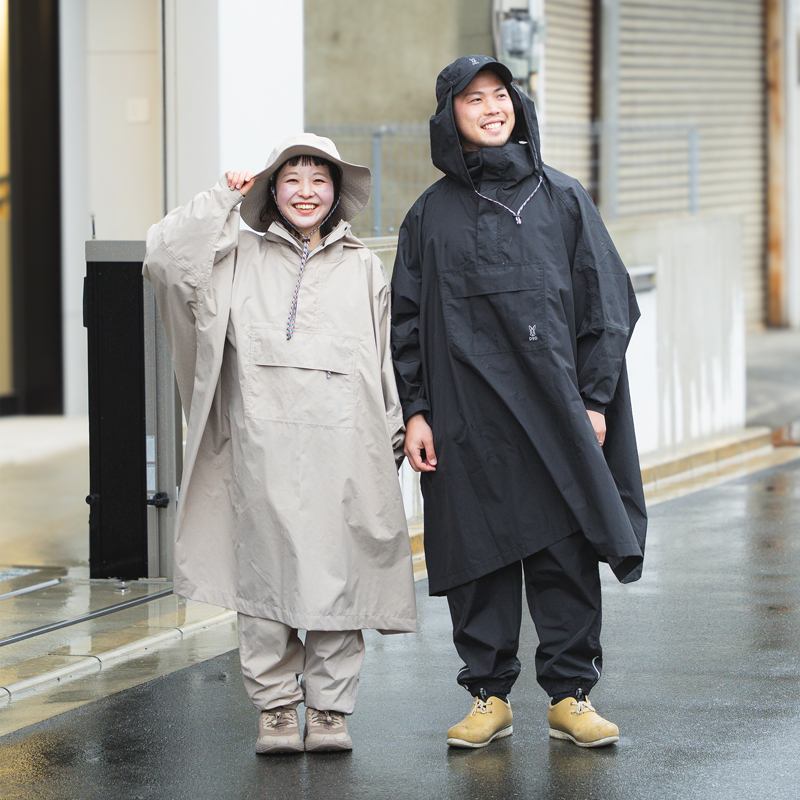 【自転車の傘差し罰則化がスタート】DODの本格レインウェア『カッパーダ』シリーズで準備OK