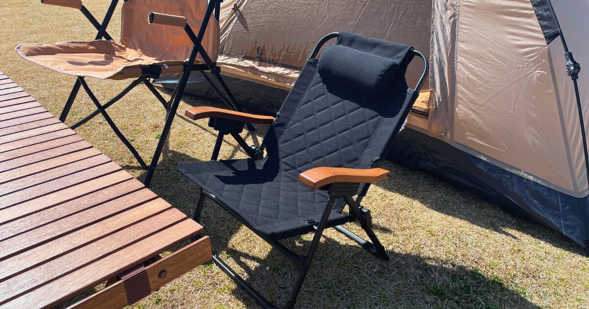 【子どもが主役に】130cmまで対応！ハイランダー『クライマックスチェア キッズ』を親目線レビュー